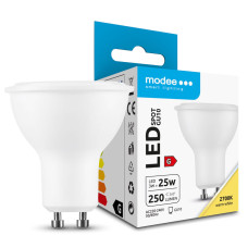 GU10 Led Spuldze Modee 3W 250Lm Silti Balta 2700k