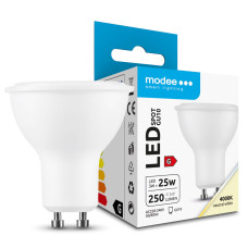 GU10 Led Spuldze Modee 3W 250Lm Neitrāli Balta 4000k