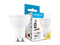 GU10 Led Spuldze Modee 4.5W 400Lm Silti Balta 2700k