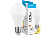 E27 A65 Led Spuldze Modee 18.5W 1900Lm Silti Balta 2700k