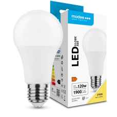 E27 A65 Led Spuldze Modee 18.5W 1900Lm Silti Balta 2700k