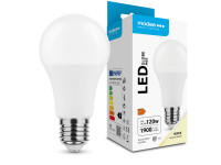 E27 A65 Led Spuldze Modee 18.5W 1900Lm Neitrāli Balta 4000k