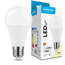 E27 A65 Led Spuldze Modee 18.5W 1900Lm Neitrāli Balta 4000k