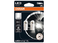 W5W LED Gabarītspuldzes Osram 2825DWP-02B (Pāris)