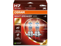 Halogenbulb Osram Night Breaker 220% H7 (Pair)