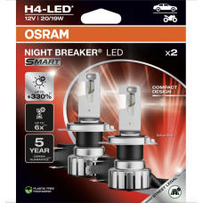 Osram LED Light Bulb Night Breaker SMART H4 (Set) 64193DWNBSM